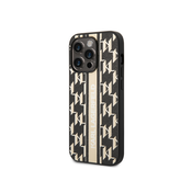 Karl Lagerfeld KLHCP14XPGKLSKW iPhone 14 Pro Max 6,7 hardcase brown Monogram Stripe (KLHCP14XPGKLSKW)