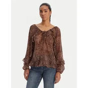 Morgan Bluza 261-OWAY.F Rjava Relaxed Fit