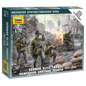 Številke Wargames (WWII) 6180 - Nemške elitne čete 1939-43 (1:72)