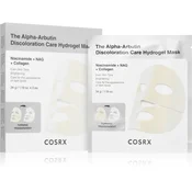 Cosrx The Alpha-Arbutin Discoloration Care hidrogelna maska za poenotenje tona kože 3x34 g