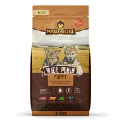 Suha pasja hrana WOLFSBLUT Wide Plain Puppy Horse, 12,5 kg