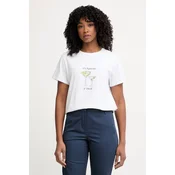 Marella Majica Gola 2615971072 Écru Regular Fit