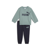 Puma Minicats Essentials Crew Shirt Set Toddler, Green, Size 12-18M, Clothing