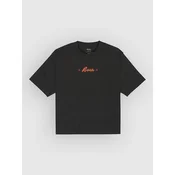 RVCA Roughstock Oversized ženska majica pirate black