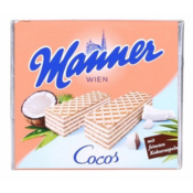 Manner Hrustljavi napolitanki s kokosovim kremnim nadevom 1 kos