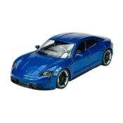 shumee WELLY PORSCHE TAYCAN TURBO S MODRA 1:24 24107
