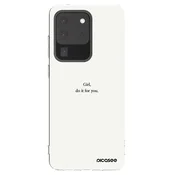 Silikonski prozorni ovitek za Samsung Galaxy S20 Ultra 5G G988F - Girl, do it for you