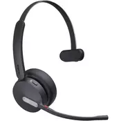 YEALINK WH64 Hybrid Mono UC Slušalke z mikrofonom Brezžična Naglavni trak Pisarna/klicni center Mikro USB Bluetooth Črna (1208688)