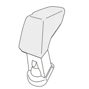 Armrest Ford Fiesta 2005-2008 (adapter only)