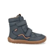 Dětské barefoot zimní boty FRODDO WINTER TEX tmavě modré - 28