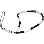Vezica za mobilni Guess Strap Heishi Beads Black/White