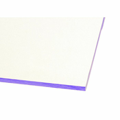 Acrylglas GS transparent, blau fluoreszierend in 500x500mm 5380991 in 500x500mm