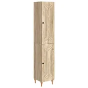 vidaXL Set omar 2 pcs Sonoma hrast Inženirski les