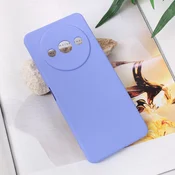 Maska za mobilni telefon Xiaomi Redmi A3 TERACELL SOFT VELVET, Ljubicasta