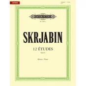 SKRJABIN:12 ETUDES OP.8 PIANO
