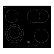 Beko HIC 64404 T Ugradna ploca, Staklo-keramicka, 60 cm