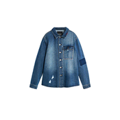 Desigual Prehodna jakna moder denim