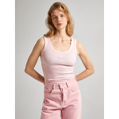 Pepe Jeans Lane Light Pink Womens Tank Top - Women