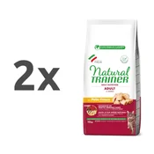 Natural Trainer Cat Adult, piščanec - različna pakiranja 2 x 10 kg