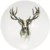 SELTMANN Nature globok krožnik, 53 mm, o: 233 mm, jelen (6 kos)