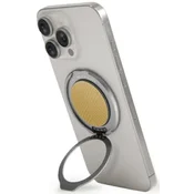 shumee UNIQ Gripfit 360 nosilec in stojalo magnetni nosilec rumene barve