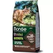 Monge BWild Hrana za odrasle macke, Bizon, socivo i krompir, 1.5kg