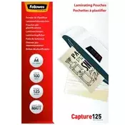 Folia za laminiranje FELLOWES A4 125 mikrona mat 100/pak 5328502