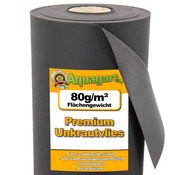Aquagart 136 m2 vrtni flis flis za mulčenje plevela 80 g 1,5 m širok, (22074065)