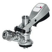 ich-zapfe Zapfkopf Micro Matic Tip Korb - Keg priključek z nerjavnim jeklom in varnostjo, (5000216852)