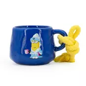 Northix Dišeča sveča Minions v keramični skodelici, sadna in cvetlična dišava