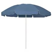 Suncobran za plažu plavi 240 cm
