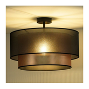 Duolla - Plafonski luster COPPER SHINY 1xE27/15W/230V precnik 45 cm braon/mesingana