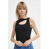 Top Dkny ženski, črna barva, P4BSAN40