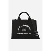 Torbica Karl Lagerfeld K/RSG črna barva, A1W50010