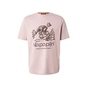 NAPAPIJRI Majica čokolada / rosé