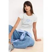 Trendyol Milla Ženska majica TWOSS26TS00166, Bela