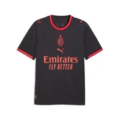 PUMA AC Milan 26/27 Third Jersey Men, Sport, Flat Dark Gray/Glowing Red, S
