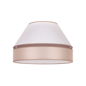 Duolla - Plafonsko svetlo AVIGNON 1xE27/15W/230V precnik 50 cm bela/bež