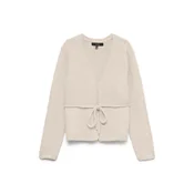 VERO MODA Pletena jopa CORA kremna