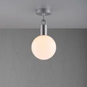 Buster + Punch Viličasto jeklo/steklo opal O 20cm - Dnevna soba/jedilnica - jekleno siva, bela - Kovina