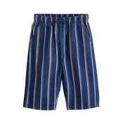 Next Kavbojke modra/moder denim/oranžna/bela