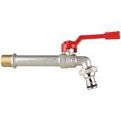 INF Zunanja pipa z rdečim aluminijastim ročajem, (22103603)