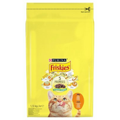 HRANA ZA MACE GRANULE PILETINA 1,5KG FRISKIES