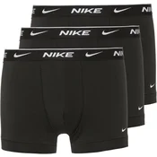 Bokserji Nike Dri-FIT Trunk Essential Micro 3-Pack Black XL