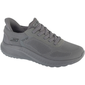 Skechers Muške patike Bob Squad Chaos - Solid Step, 118312-DKGY, Sive