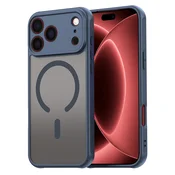 Hibridni ovitek HaloFrost II MagSafe za iPhone 17 Pro Max/18 Pro Max - navy blue