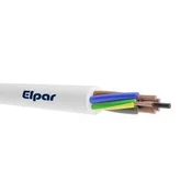 Elpar 5901854423951/100M Przewod za delavnice OWY H05VV-F 5G4 300/500V, pakiranje 100m