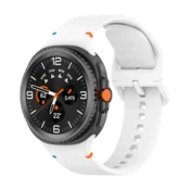 Silikonska narukvica za pametni sat Samsung Galaxy watch 8 bela