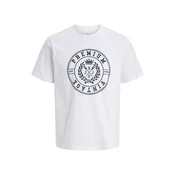 Jack & Jones Junior Majica JPRBLUZANDER črna / bela