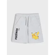 Sinsay - Kratke pantalone Pokémon - svetlo siva